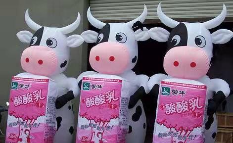 石景山牛奶包装广告气模